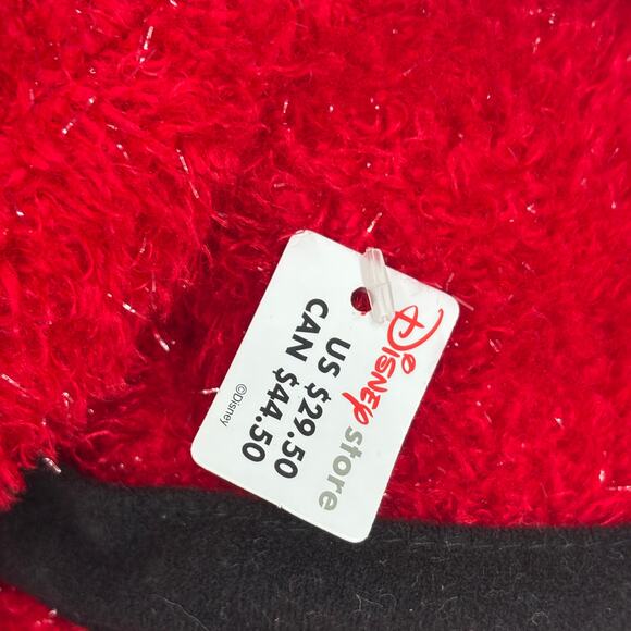 Disney Store Winnie Pooh Bear Plush as Santa Sparkle Red Suit Hat 19 Inch - Picture 10 of 10